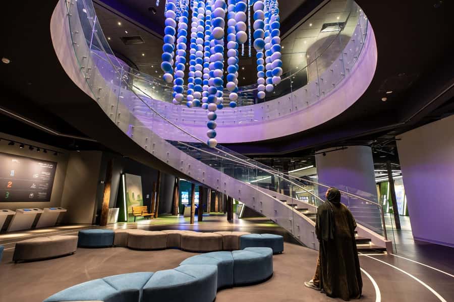 3-2-1 Qatar Olympic and Sports Museum: Admission Ticket - The museum layout: ancient sports to modern Olympics