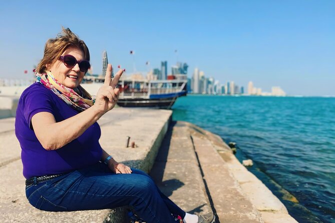 4 Hours Private Doha City Tour - The Pearl Island: marina views, shopping energy, and long-meal choices