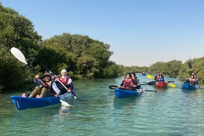4 Hours Purple Island Mangroves Kayaking Adventure in Qatar - Purple Island (Jazirat Bin Ghanim): the island stop with ruins