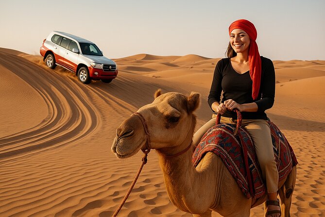 Camel Safari in Desert with Pickup and Drop off in Doha - Pickup in Doha, Then Straight Into the Sand