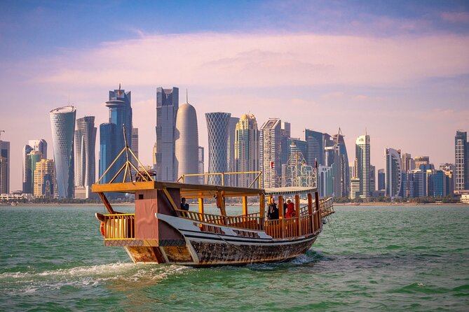 City Tour and Desert Safari with Camel Ride and Sand Boarding - National Museum of Qatar, your first stop for Qatar context