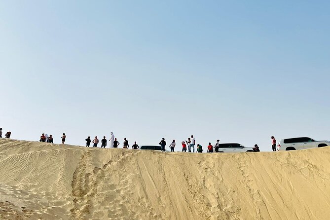 Desert Safari Combo: Camel Ride, Sandboarding & Inland Sea Visit - Sealine Beach Stop: Sea Views Before the Sand Gets Loud