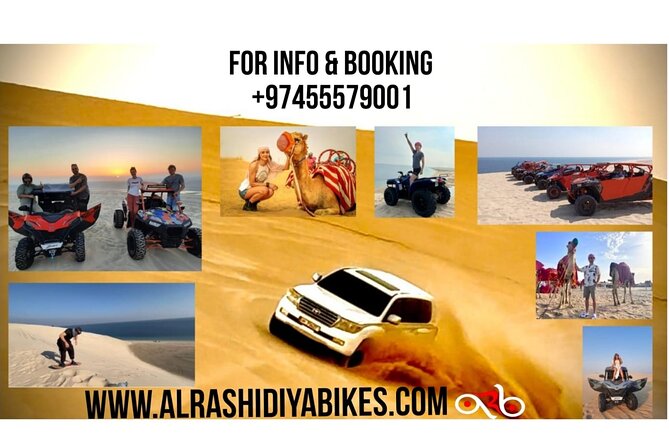 Desert Safari Dune Bashing Camel Ride Sand Surfing Atv or Buggy - Key things to know before you go