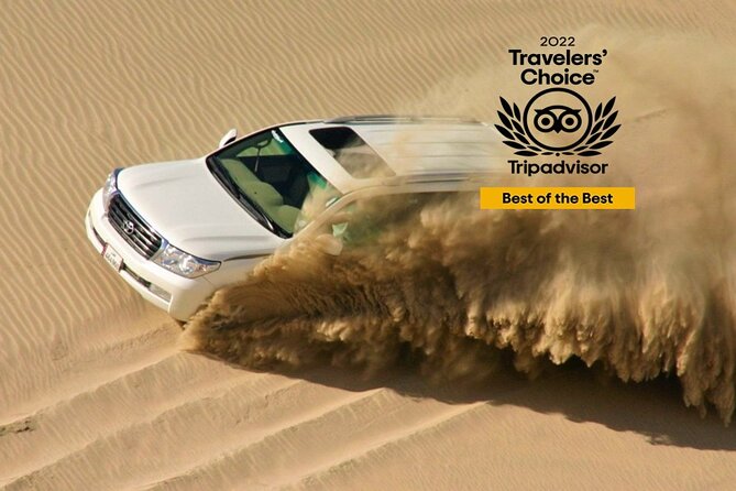 Desert safari, Dune bashing, sandboarding, camel, ATV Option - Inland Sea at Khor Al Adaid: the best photo break
