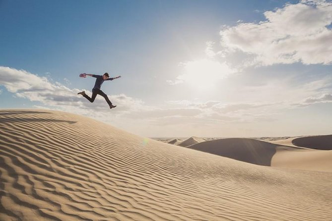 Desert safari, Dune bashing, sandboarding, camel, ATV Option - Dune bashing: where the real adrenaline starts