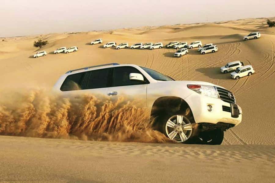 Desert Safari, Quad Bike, Camel Ride, Falcon & Sandboarding - 30-Minute Quad Bike Thrills Over the Dunes