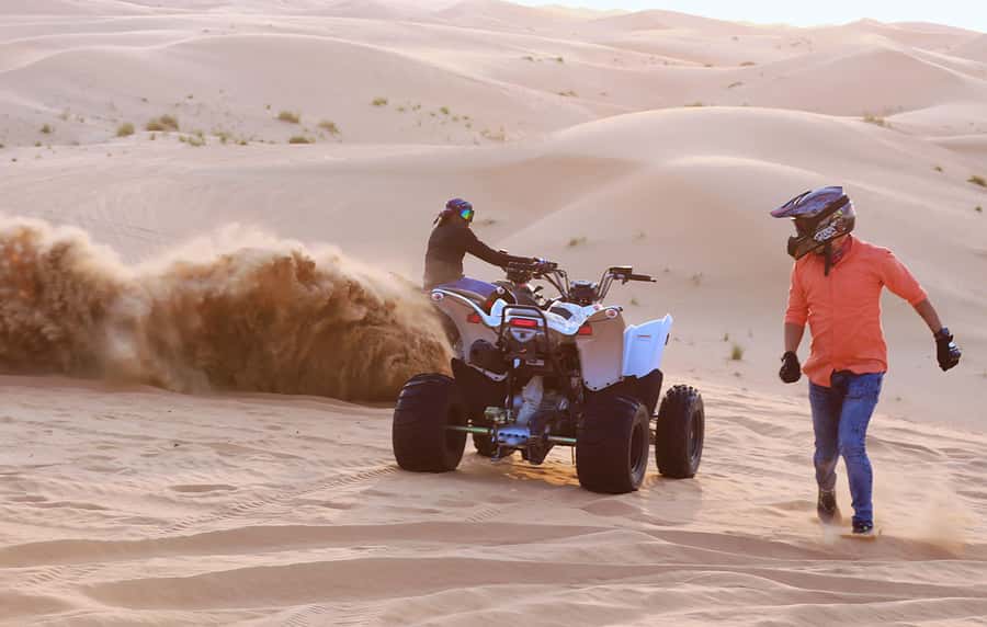 Desert Safari Self-Drive Quad Bike OR Dune Buggy Experience - Doha to the dunes: the 4x4 pickup that sets the tone