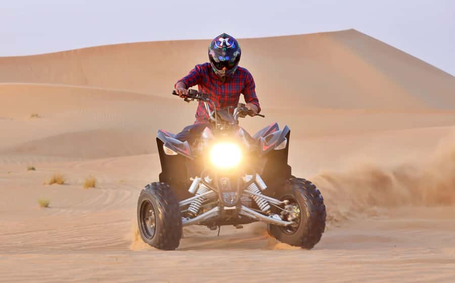 Desert Safari Self-Drive Quad Bike OR Dune Buggy Experience - Mesaieed quad tracks: where your self-drive fun begins