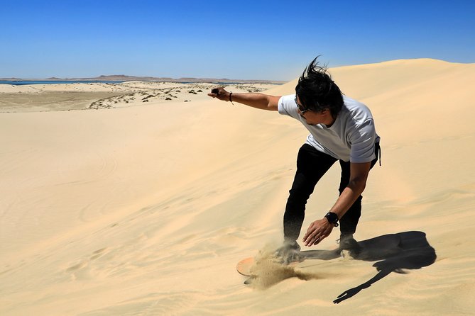 Desert Safari with Camel Ride, Sand Boarding & Inland Sea Tour in Doha - The desert drive and photo stops, including the Sealine Beach route
