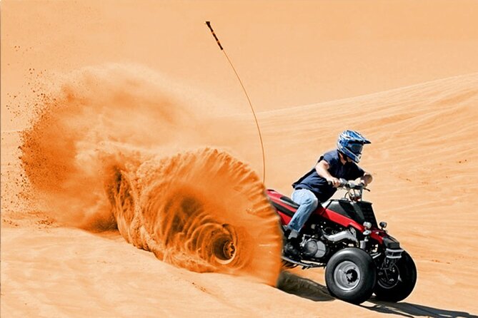 Doha All Inclusive Self Ride of Quad,ATV's or Buggy & Camel Ride - Doha pickup to desert camp, how the timing feels
