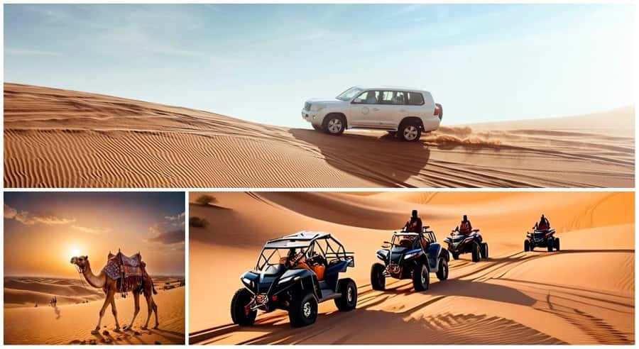 Doha: ATV/Desert Safari with Activities and Inland Sea Stop - From Doha to the desert: what the pickup and transfer feel like