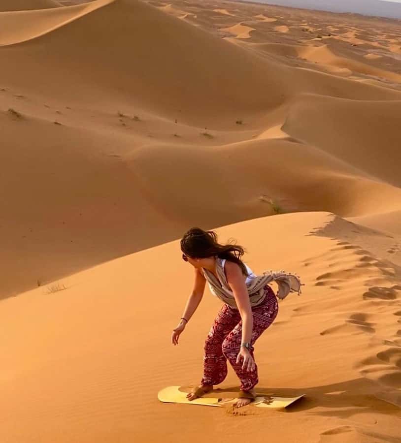 Doha: ATV/Desert Safari with Activities and Inland Sea Stop - Sandboarding on the dunes: included fun that actually feels doable