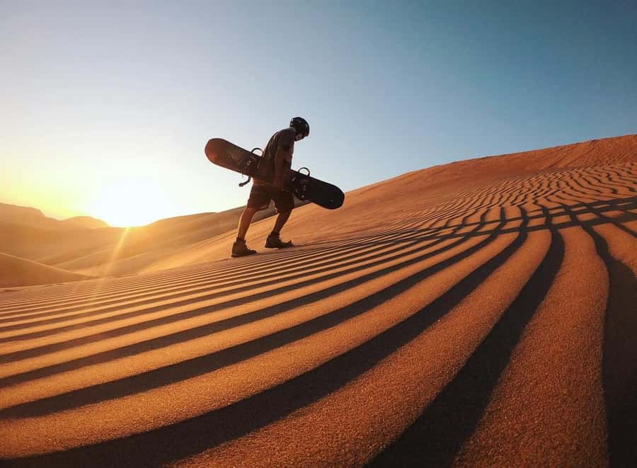 Doha: ATV/Desert Safari with Activities and Inland Sea Stop - The Inland Sea stop: where the desert meets water