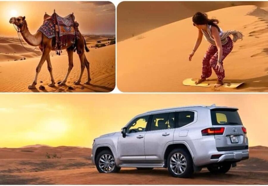Doha: ATV Quad, Buggy Dune Bashing,Camel Ride & Sandboarding - Value for $20: what you actually get in the package