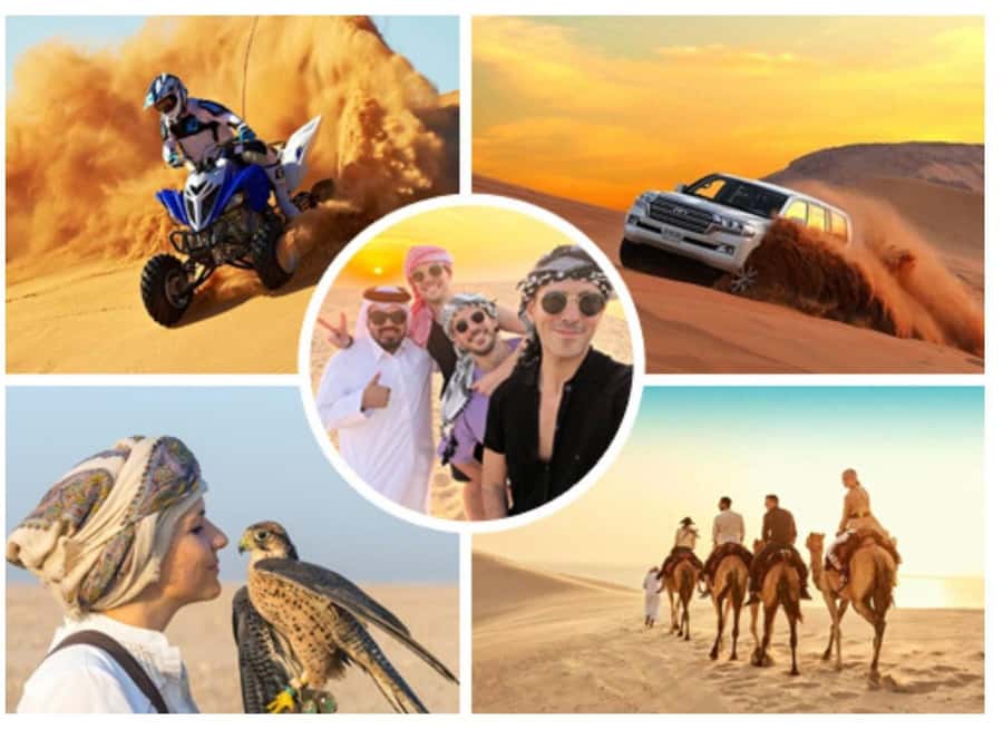 Doha:ATV,Quad or Buggy Dune Bashing,CamelRide & Sandboarding - Key Highlights That Make This Safari Worth It