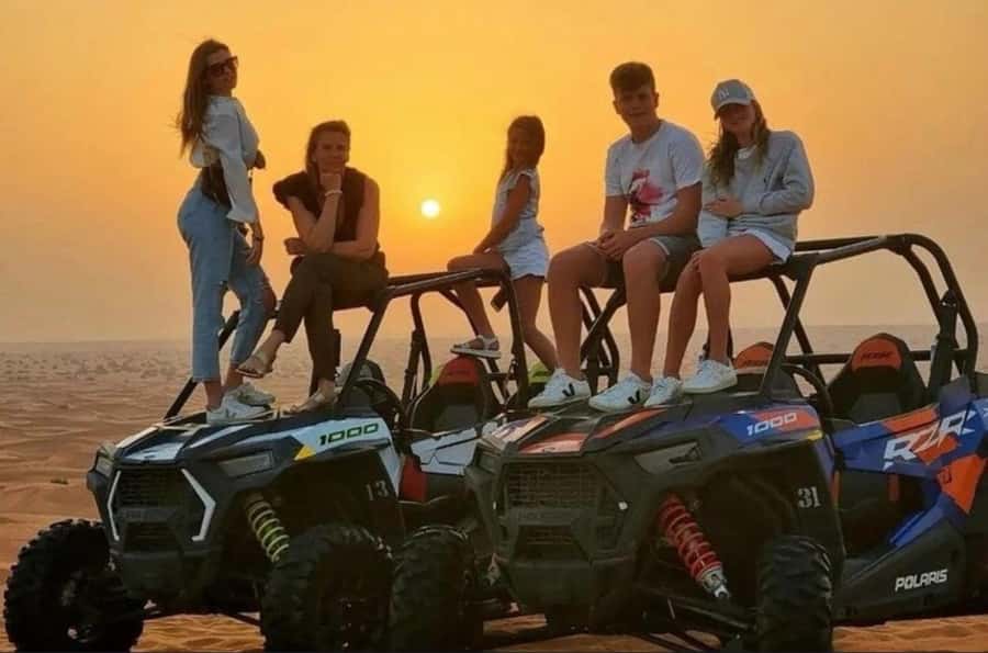 Doha: ATV/Quad, Safari 4x4, Camels, Sandboarding& Inland Sea - Mesaieed photo stop with coffee, a quick warm-up before the sand