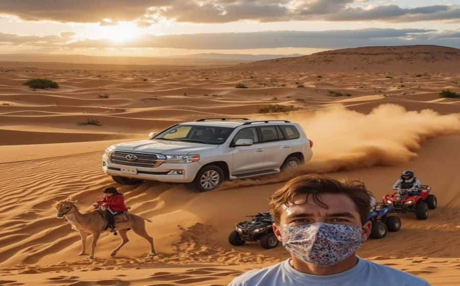 Doha: Budget Friendly Desert Safari,CamelRide & Sandboarding - Al Wakrah desert safari: the value play that actually feels real
