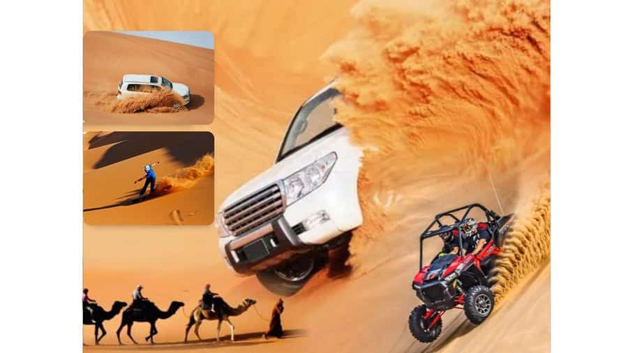 Doha: Budget Friendly Desert Safari,CamelRide & Sandboarding - Sunrise vs sunset: when light turns the dunes into a photo machine