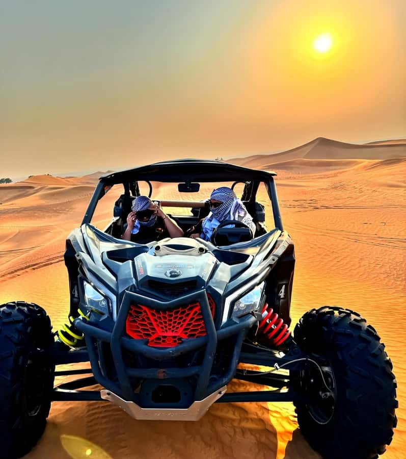 Doha: Buggy Adventure and desert safari - Safety First: Briefing, Driving Demo, and Automatic Gears