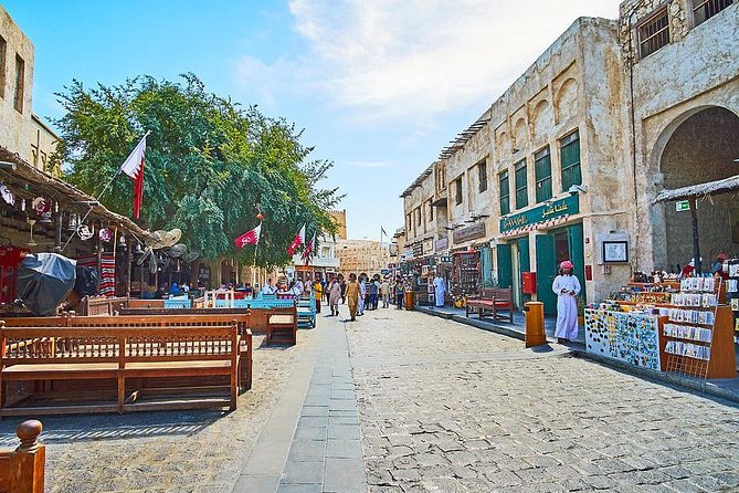 Doha City Tour: Souq Waqif, Katara, The Pearl, and Corniche - Katara Culture Village: Golden Mosque Views and Beachfront Promenade Time