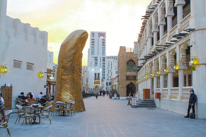 Doha City Tours - Pearl Island waterfront views that feel like a mini city