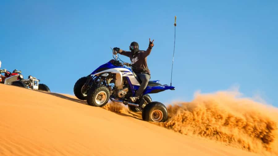 Doha: Combo Private Tour of Desert Safari with ATV Ride - Pickup From Doha: Simple, But Watch the Meeting Point