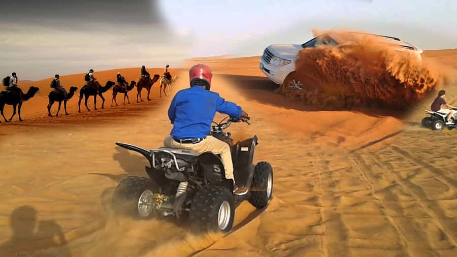 Doha: Desert 4x4, ATV/Quad, Camels, Sandboarding, Inland sea - Quad biking: optional fun, but read the safety reality