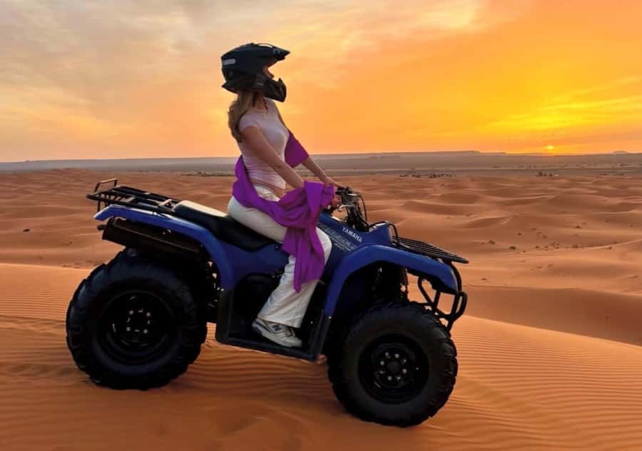 Doha: Desert All Activities ATV Quad Bike, Dune Bashing - Inland Sea Beach: dune bashing plus a famous horizon