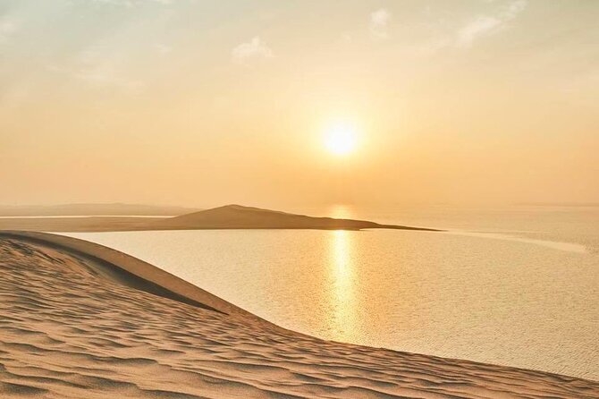 Doha: Desert Safari | Camel ride | Sand-boarding | Quad Biking - Khor Al Udaid Beach: dunes that meet the ocean
