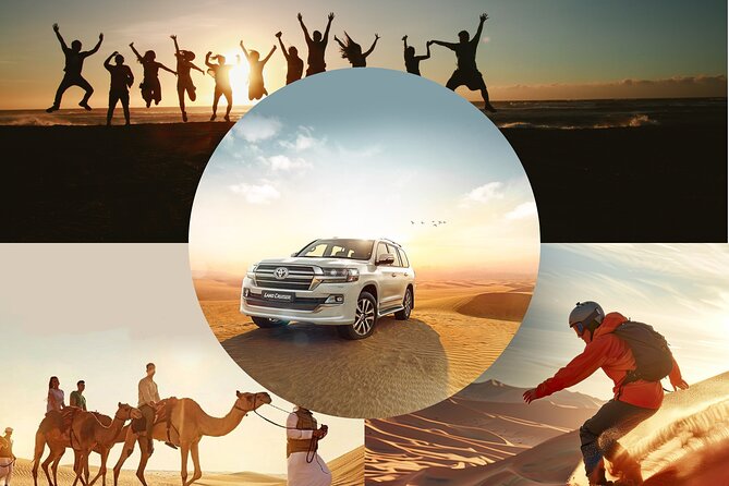Doha Desert Safari Dune Bashing Camel Ride Sandboarding - Key highlights you should care about