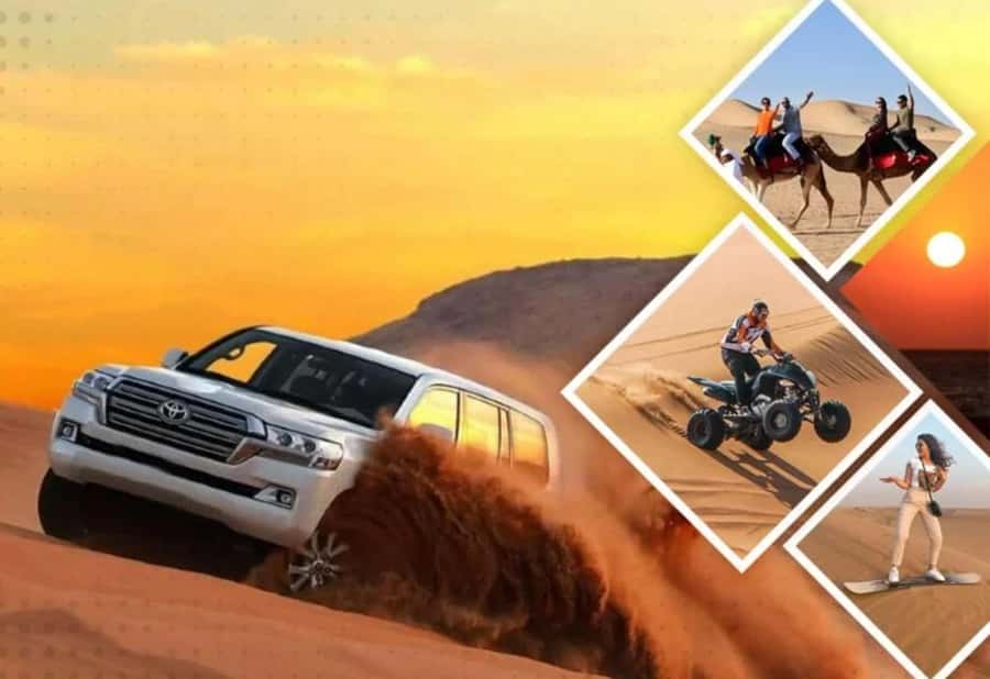 Doha: Desert Safari Experience – Quad Bike, Buggy/Camel Ride - Sandboarding on Qatari dunes: fun, photos, and one small gear reality