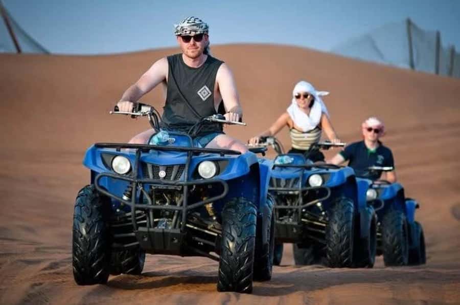 Doha: Desert Safari, Quad Biking, Sand Boarding & Camel Ride - Bedouin Camp Stop, Camels and Falcons Up Close