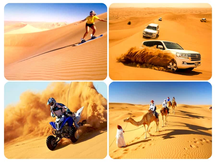 Doha: Desert Safari, Quad Biking, Sand Boarding & Camel Ride - Quad Biking on Tracks, What You Need to Know Before You Choose
