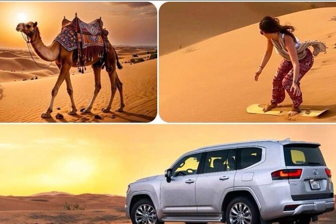 "Doha Desert : Safari, Sandboarding, Camel Ride & Inland Sea" - Key highlights to look for