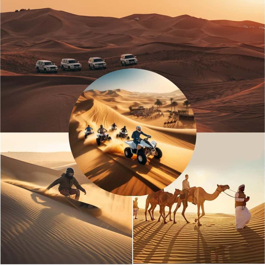 Doha: Desert Safari with Quad Bike, Sandboard & Camel Ride - Bedouin Hosts, Falcons, and Camels: The Human Side of the Desert