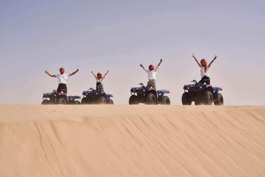 Doha: Desert Safari with Quad Bike, Sandboard & Camel Ride - Inland Sea at the Saudi Border: The View That Makes the Day Worth It