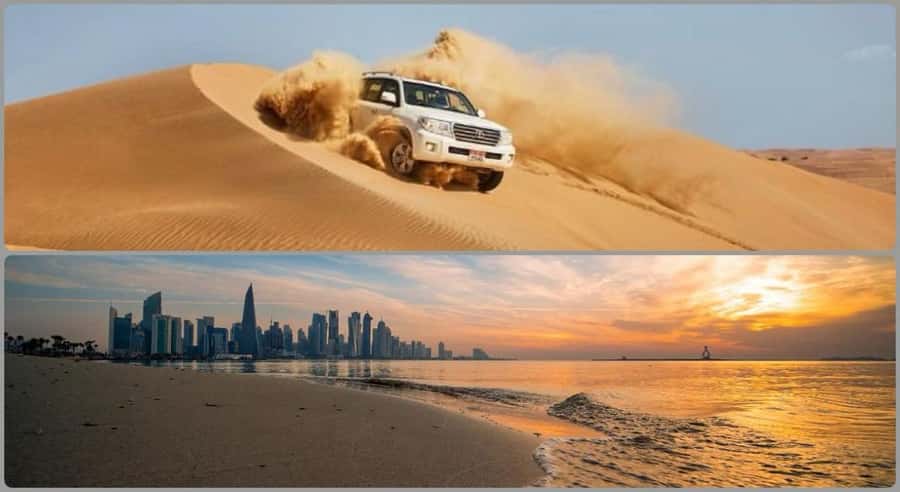 Doha : Full day Combo Tour to Doha City And Desert Safari - Starting with Pickup: What Your Morning Looks Like