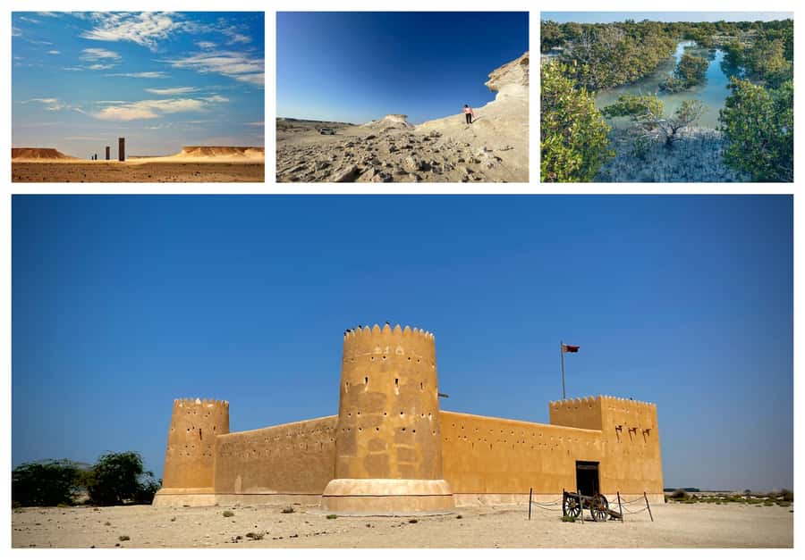 Doha Full Day North & West Tour | Rich History & culture - A 4x4 Day Trip That Connects Al Zubara, Zekreet, and Richard Serra