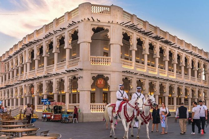 Doha Guided Night City Tour Souq Waqif, Katara, Pearl Qatar - Lusail at night, Doha’s future in one clean look