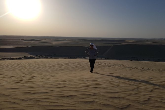 Doha :Half Day Desert Safari | Camel Riding | ATV | Sand Surfing - Inland Sea at Khor Al Adaid: the UNESCO part that actually feels different