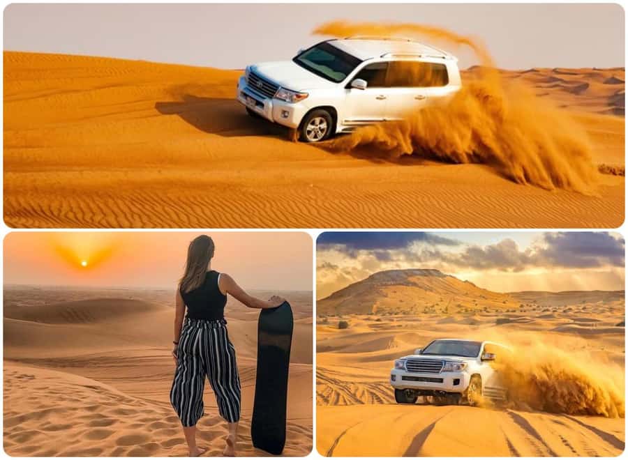 Doha: Half Day Desert Safari, Dune Bashing, Camel Ride - Desert camp relaxation and the smooth ride back to Doha
