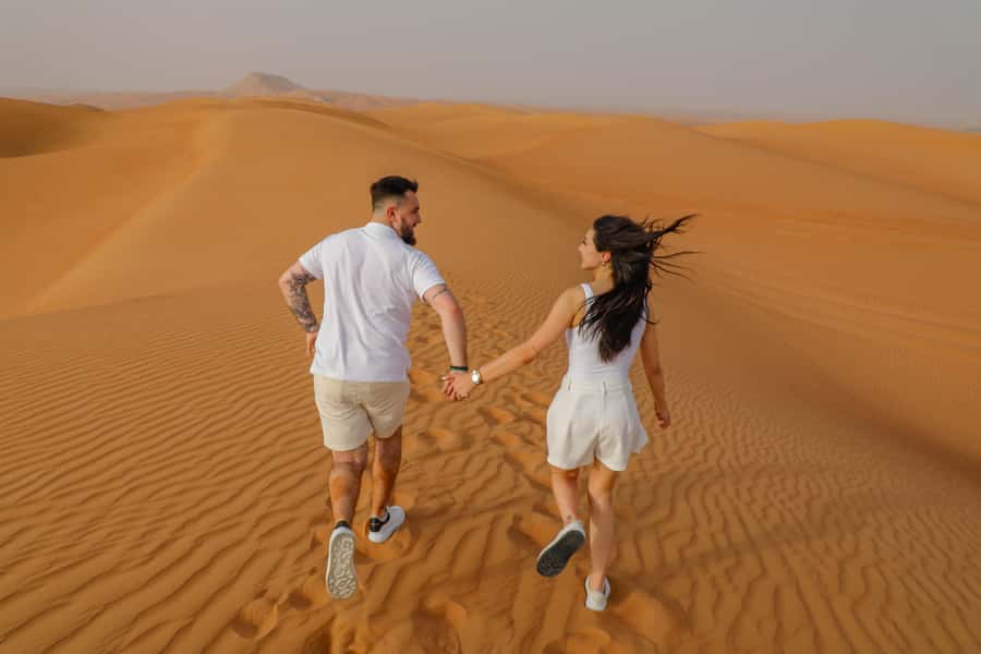 Doha: Half-Day Desert Safari, Quad Bike, Camels & Inland Sea - Sandboarding in 20 Minutes: The Best Beginner Challenge