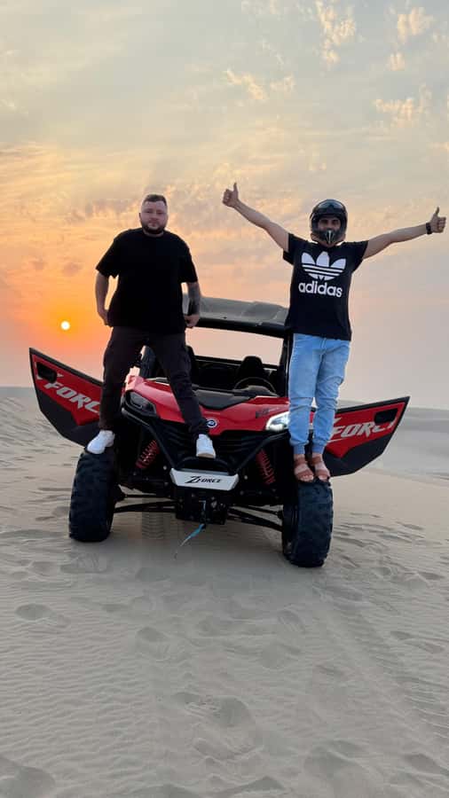 Doha: inland sea Tour With Dune Bashing &Sandboarding fun - Sealine Beach: the calm break before the chaos