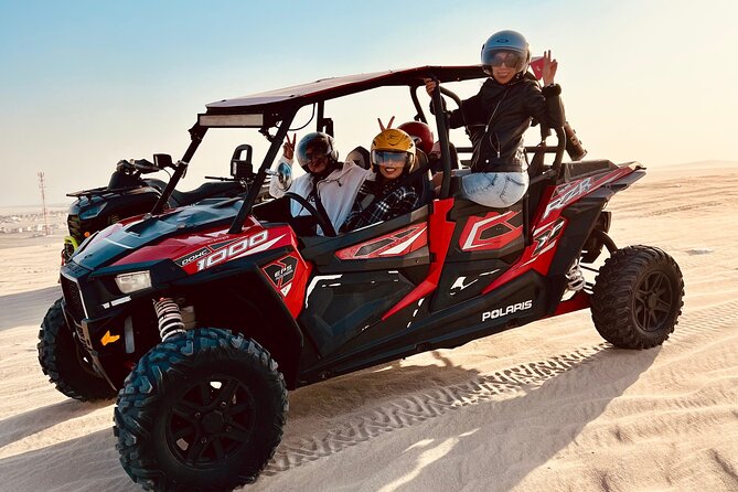 Doha: Luxury Desert Safari, Quad Bike & Sandboarding - Khor Al Udaid dunes: the dune bashing and sandboarding hit