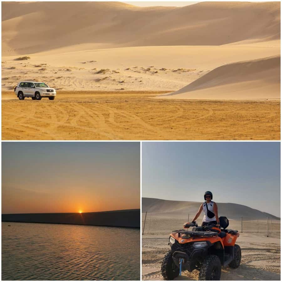 Doha: Night Desert Safari + Camel ride + Stargazing & Relax - Dune Bashing and Off-Road Runs: The Adrenaline Section