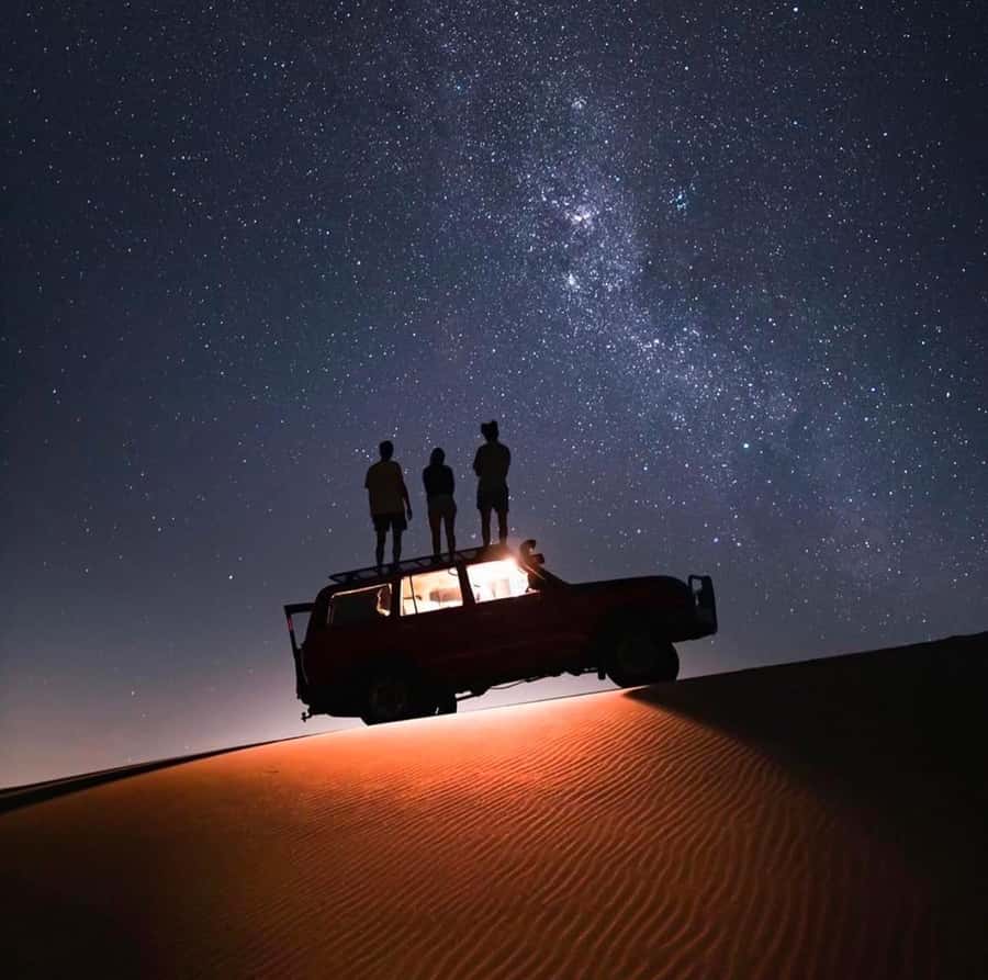 Doha Night Desert Safari Stargazing And Camel Ride - Getting there, then getting out of the city