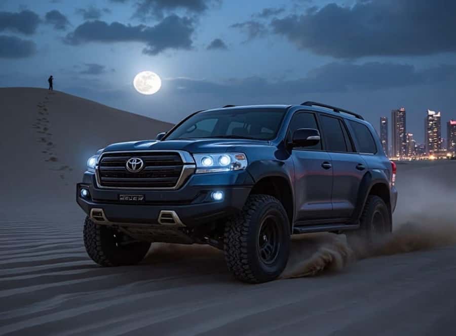 Doha : Night Desert Safari with Dune Bashing & Stargazing - First light at dawn, a quieter ending than most safaris