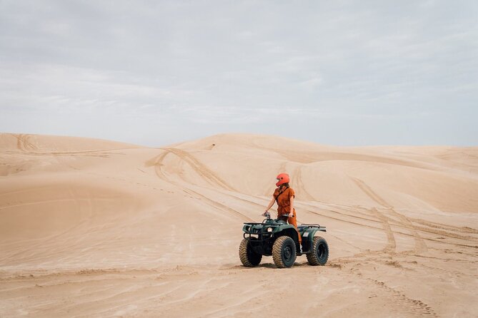 Doha-Night Desert Safari with Sand Board and Camel Ride - Sealine Beach Start, Getting the Sea Into Your Photos