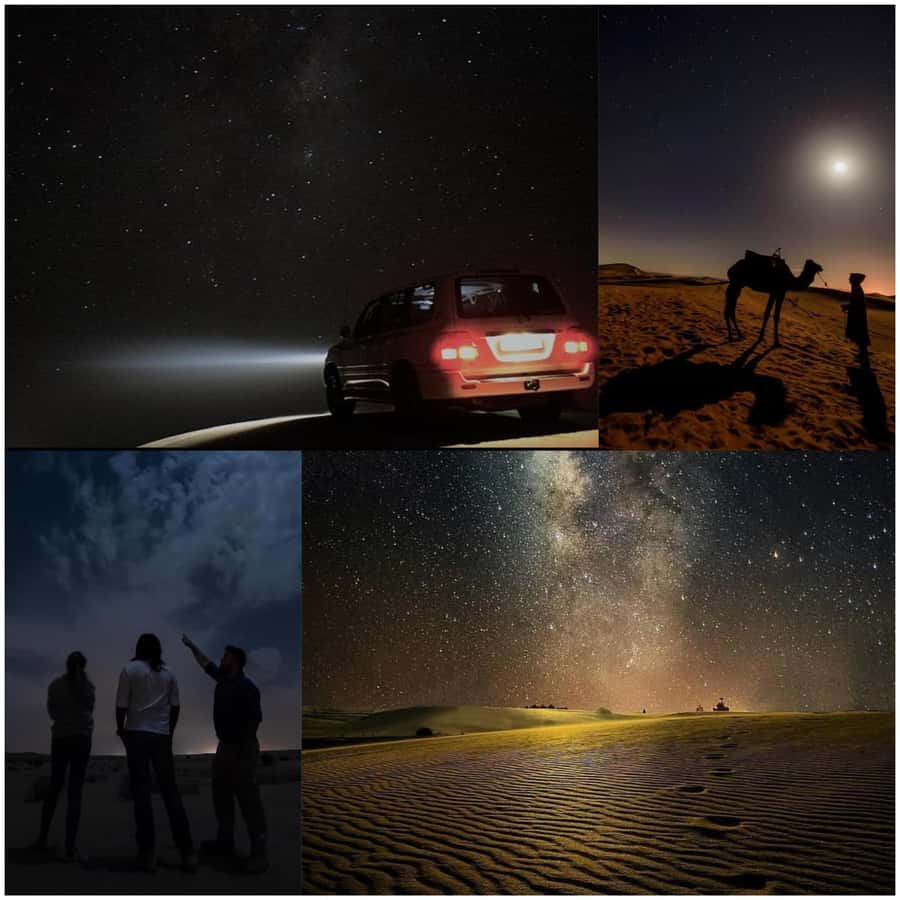 Doha: Night Safari with Dune Bashing and Camel Ride - From Doha to the desert: how the timing really works