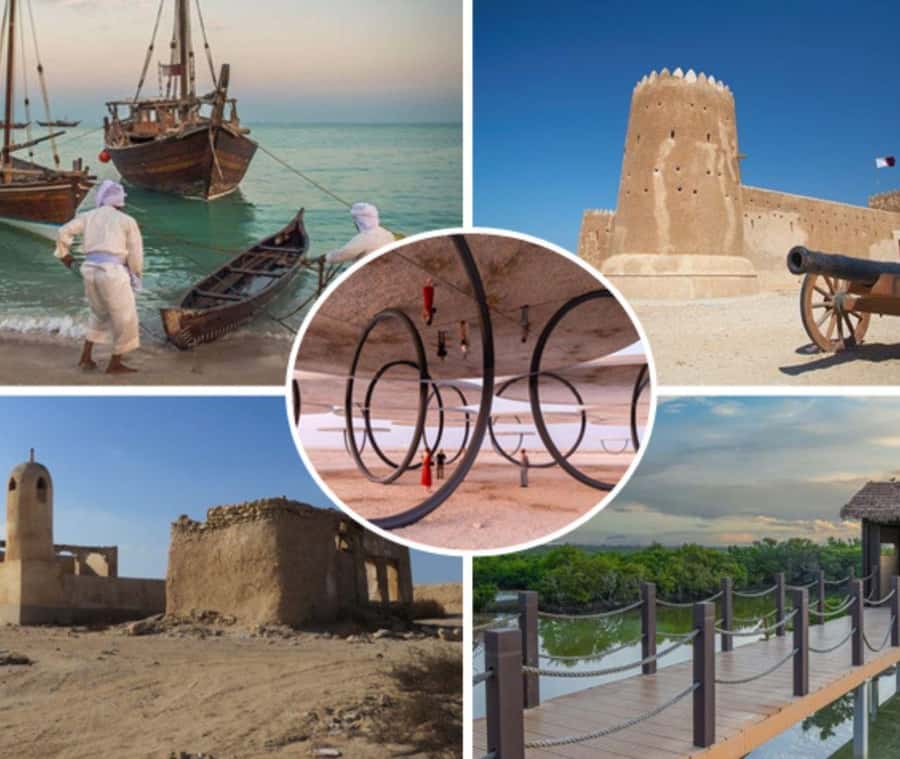 Doha North Of Qatar Guided Tour with Pickup and Drop-Off - Al Zubarah Fort UNESCO: what you will notice right away